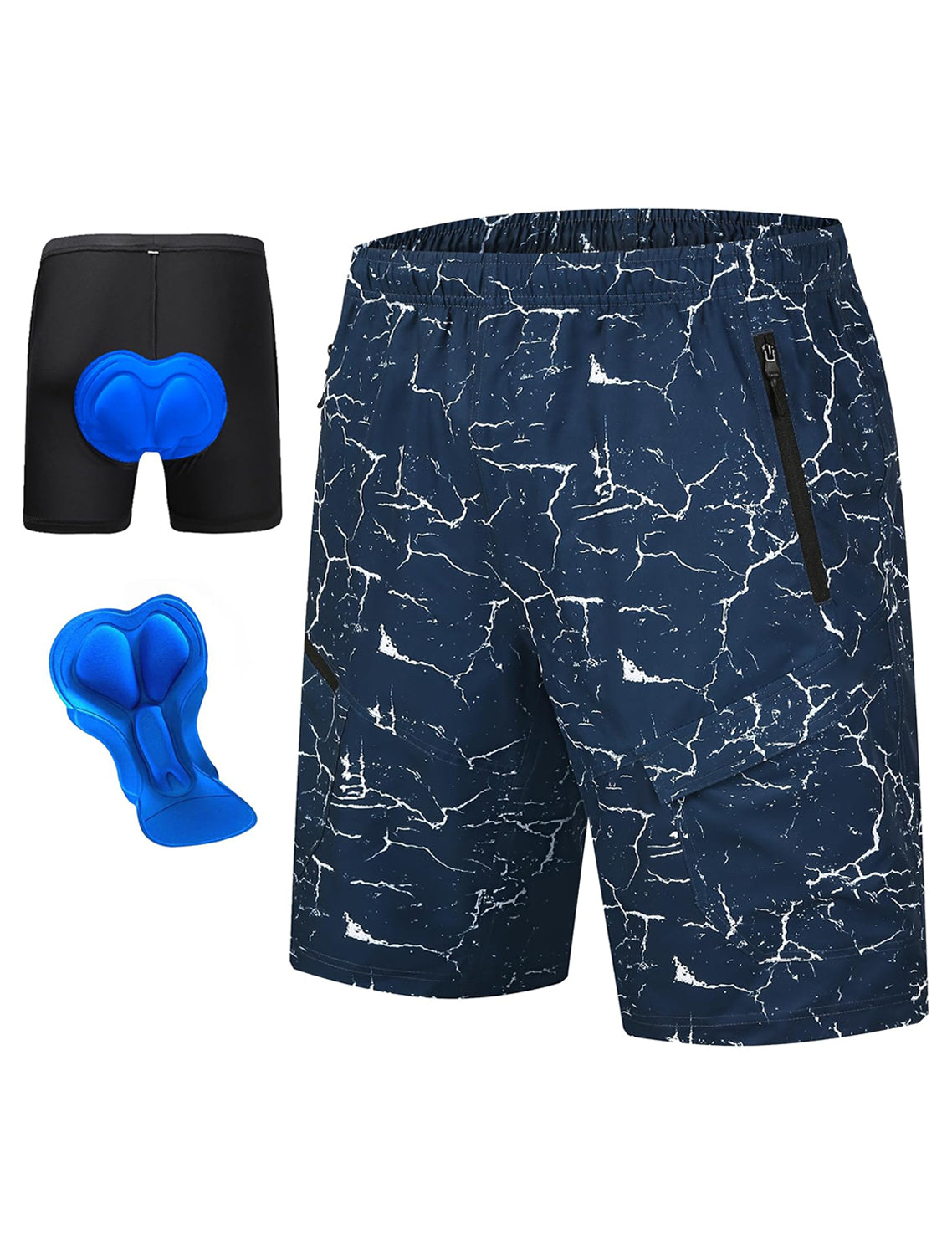 Men's 3D Padded Bike Shorts