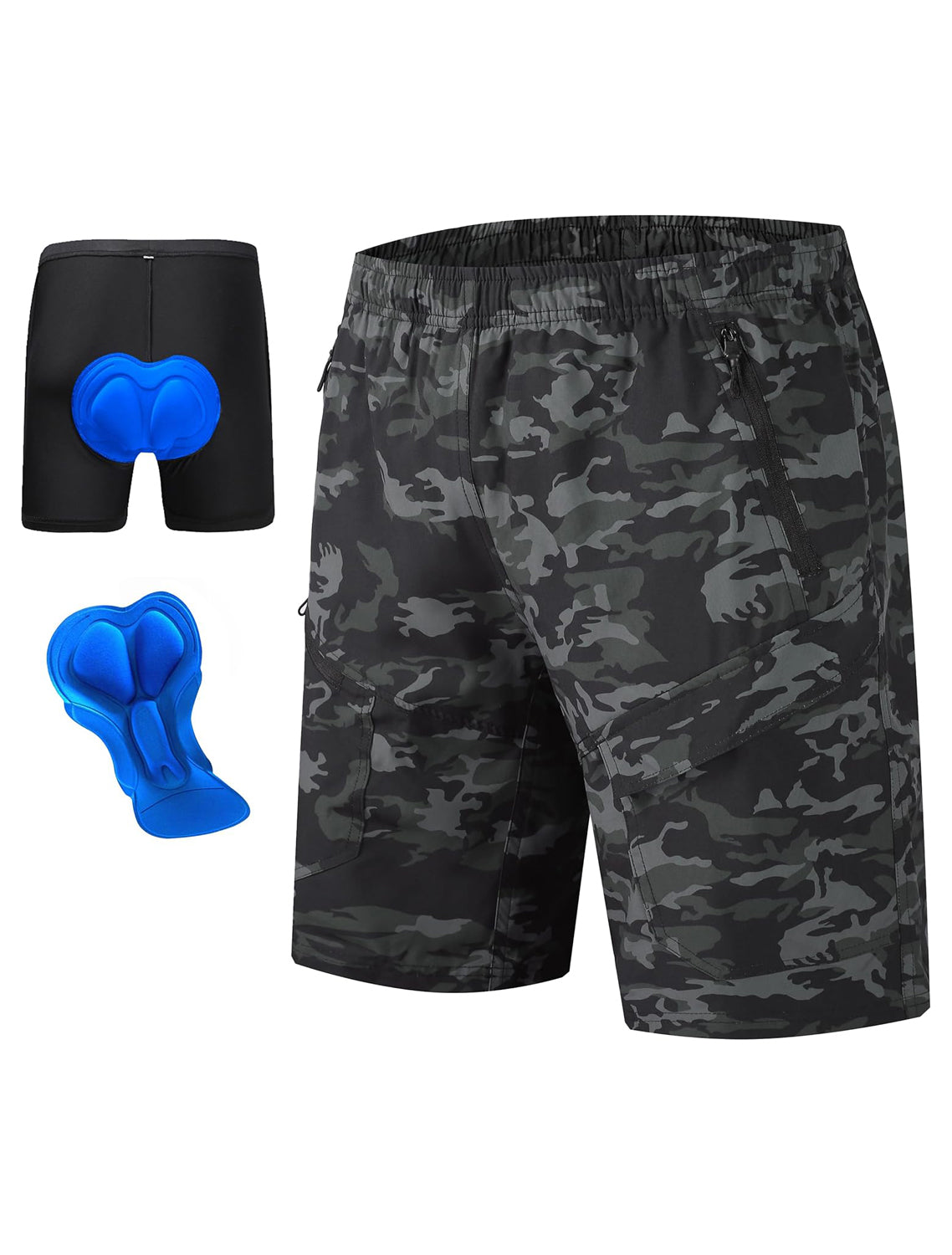 Men's 3D Padded Bike Shorts