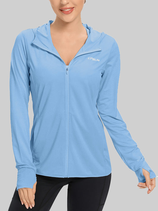 Women‘s UPF 50+ Zip Up Hoodie