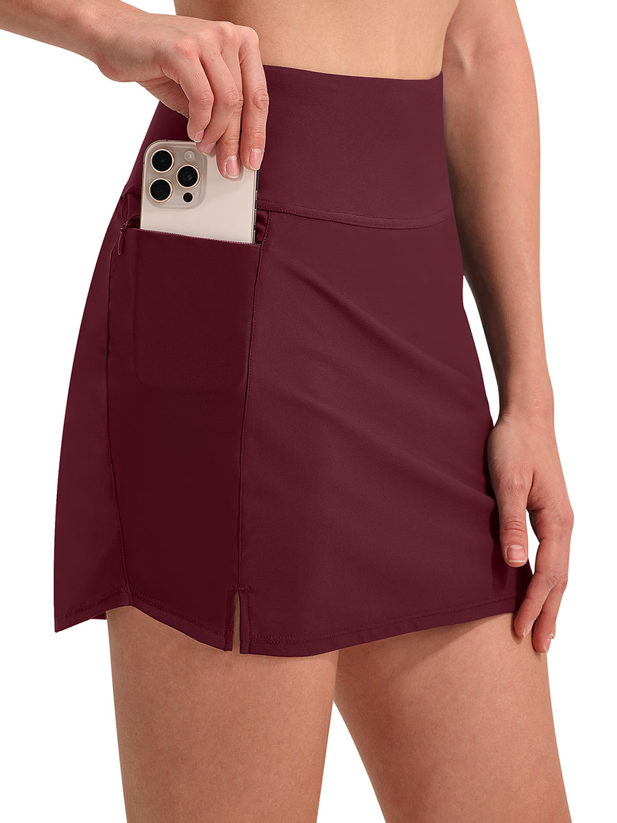Women's High Waisted Stretch Sports Skirt