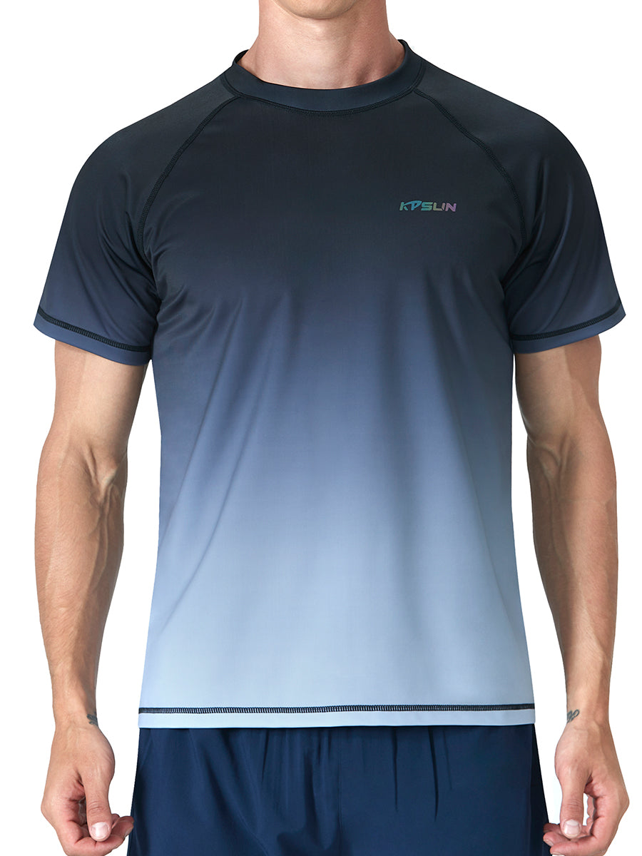 Men‘s Short Sleeve Swim Shirts