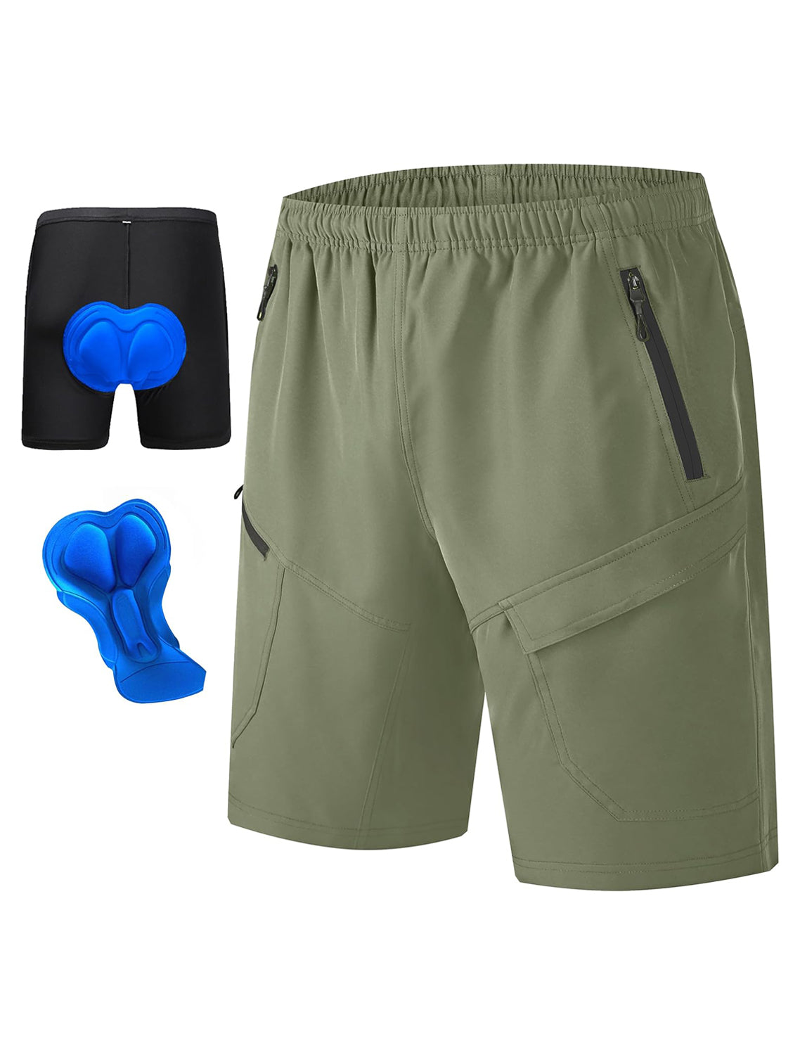 Men's 3D Padded Bike Shorts