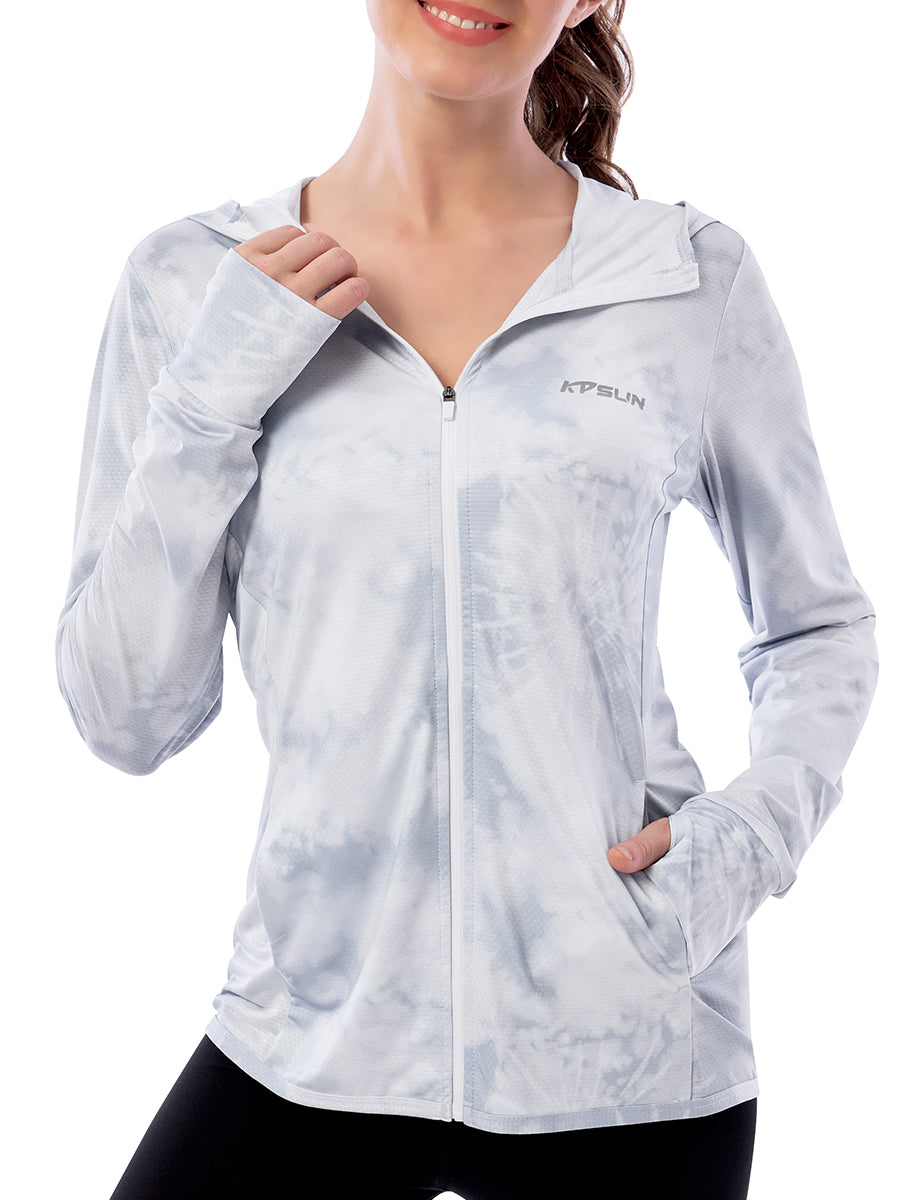 Women‘s UPF 50+ Zip Up Hoodie