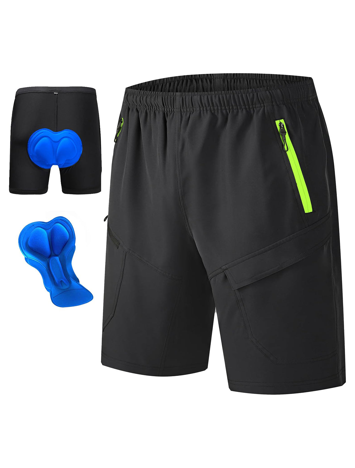 Men's 3D Padded Bike Shorts
