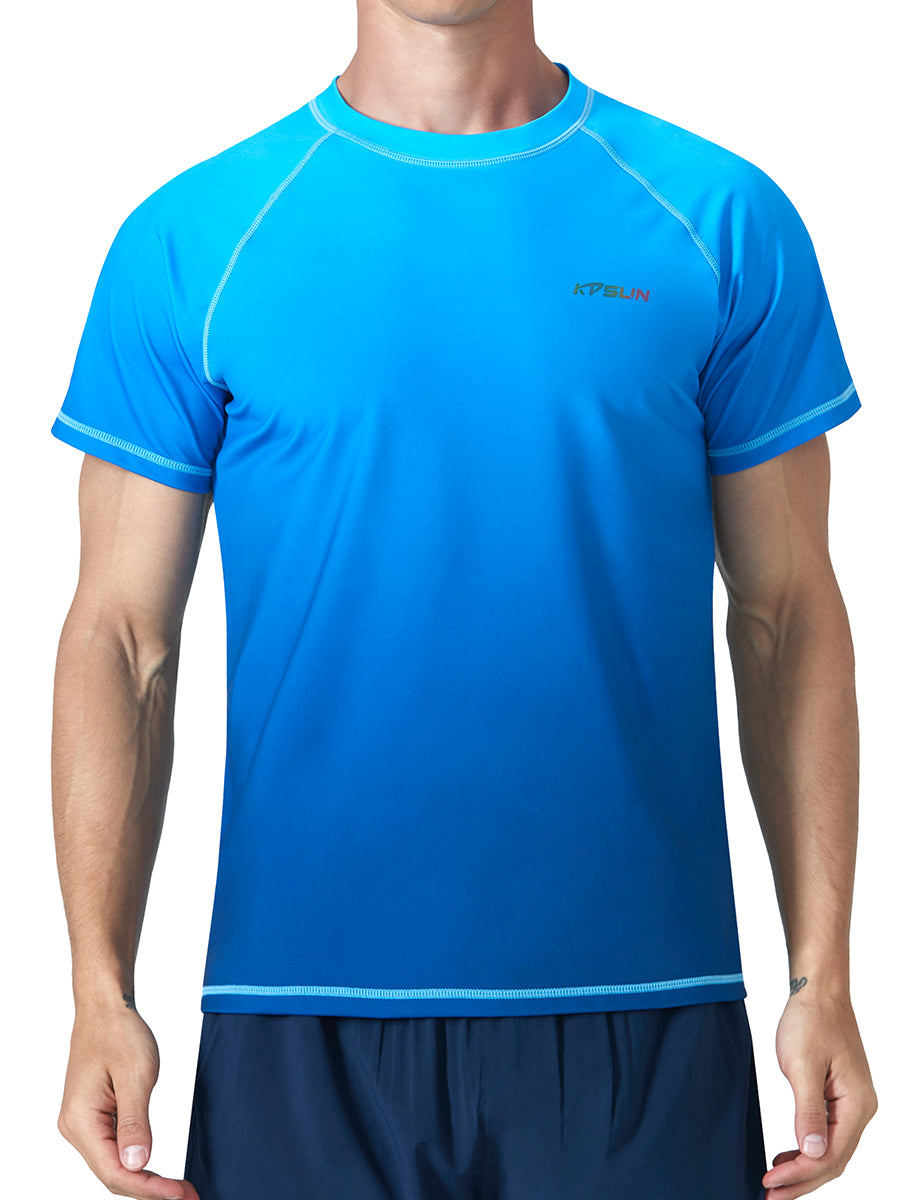 Men‘s Short Sleeve Swim Shirts