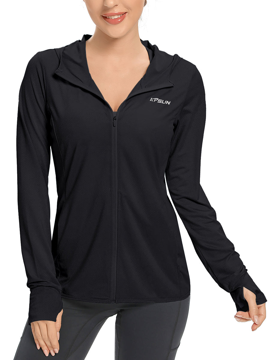 Women‘s UPF 50+ Zip Up Hoodie