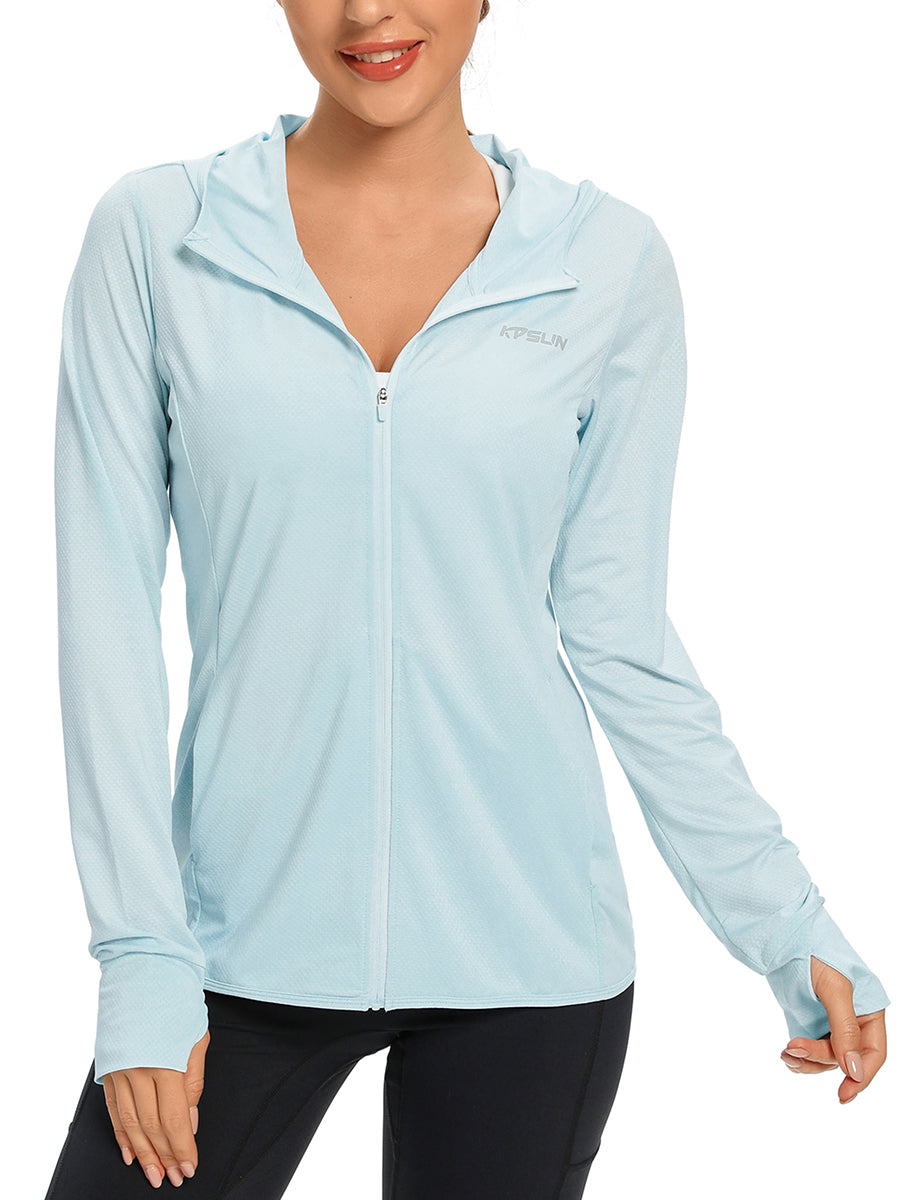 Women‘s UPF 50+ Zip Up Hoodie