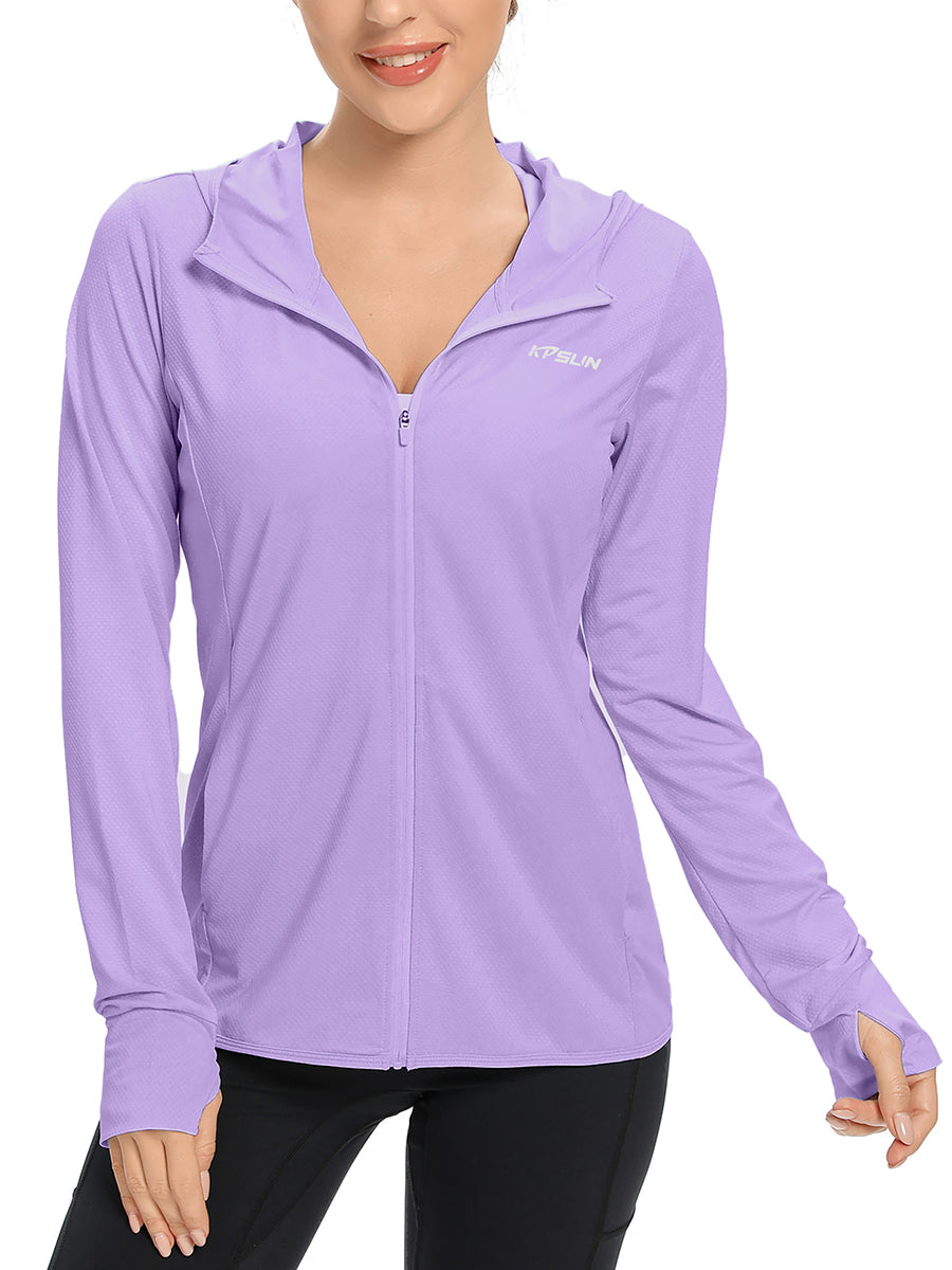 Women‘s UPF 50+ Zip Up Hoodie