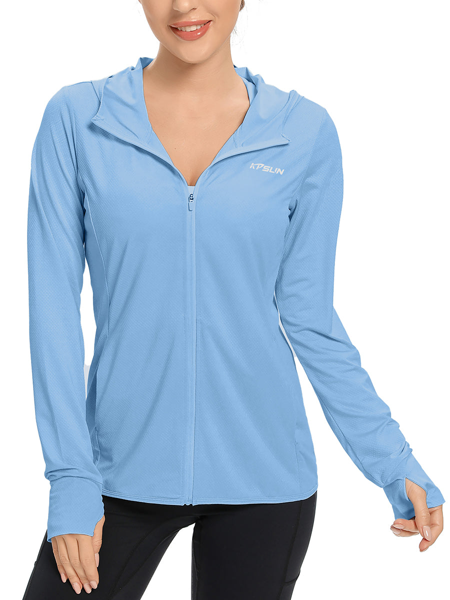 Women‘s UPF 50+ Zip Up Hoodie