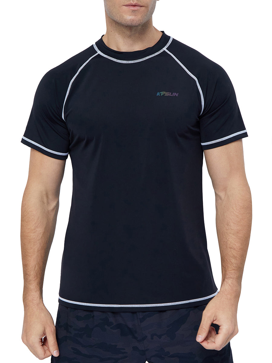 Men‘s Short Sleeve Swim Shirts