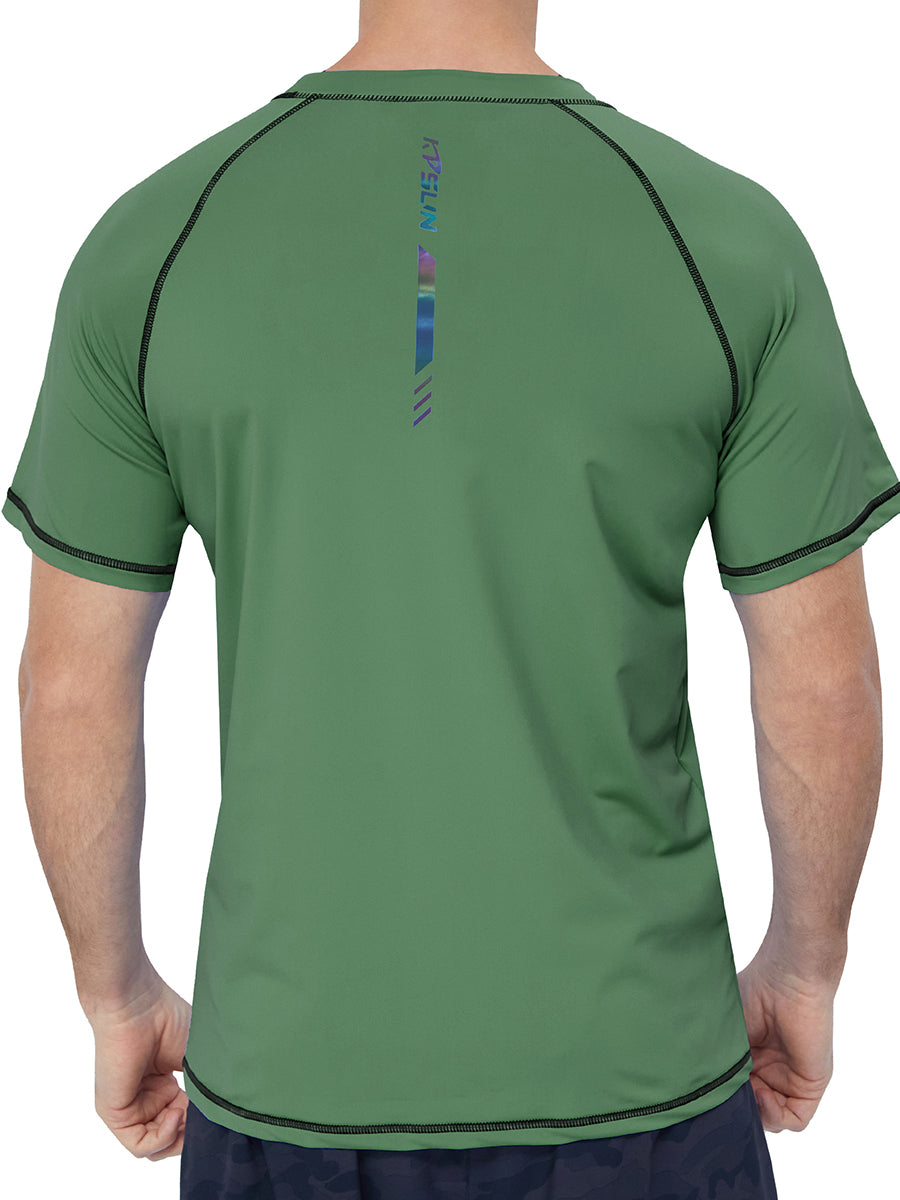 Men‘s Short Sleeve Swim Shirts