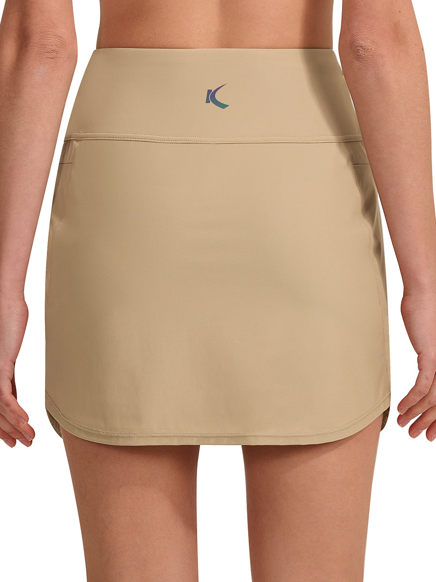Women's High Waisted Stretch Sports Skirt