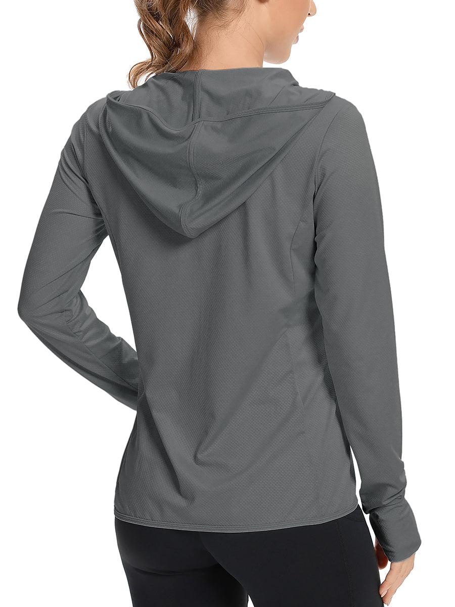 Women‘s UPF 50+ Zip Up Hoodie