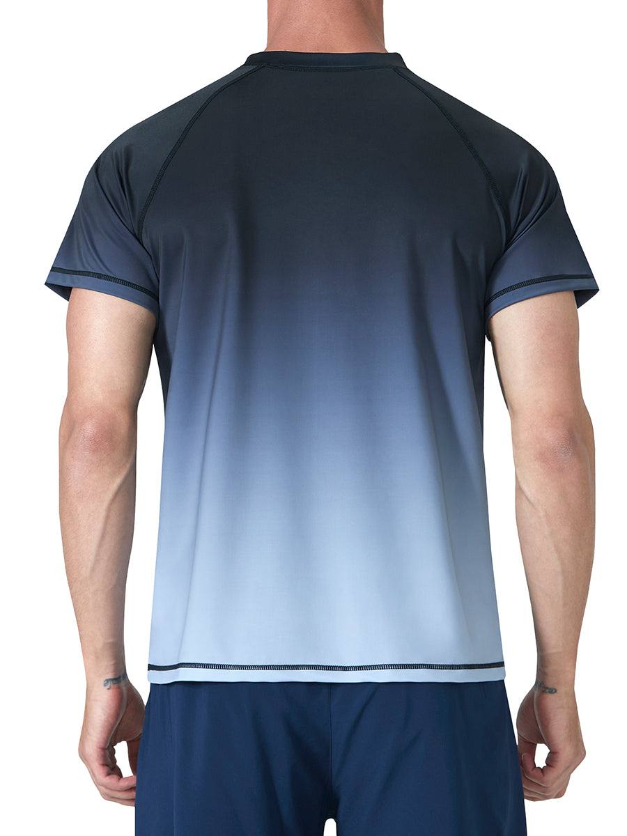 Men‘s Short Sleeve Swim Shirts