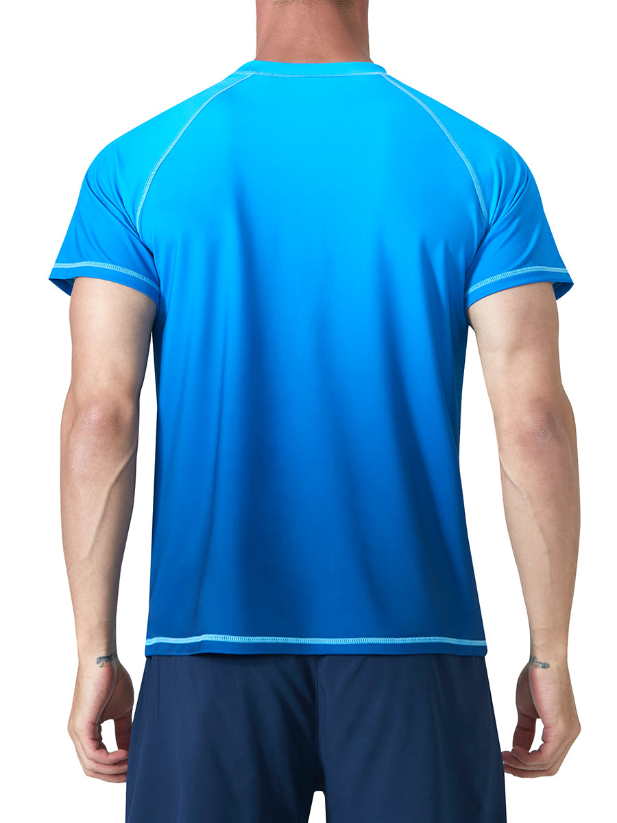 Men‘s Short Sleeve Swim Shirts