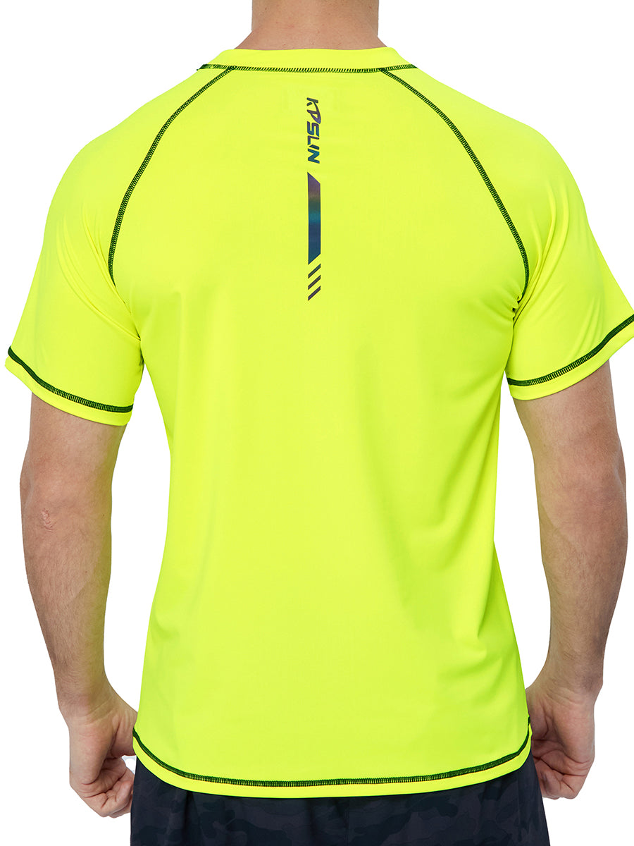Men‘s Short Sleeve Swim Shirts