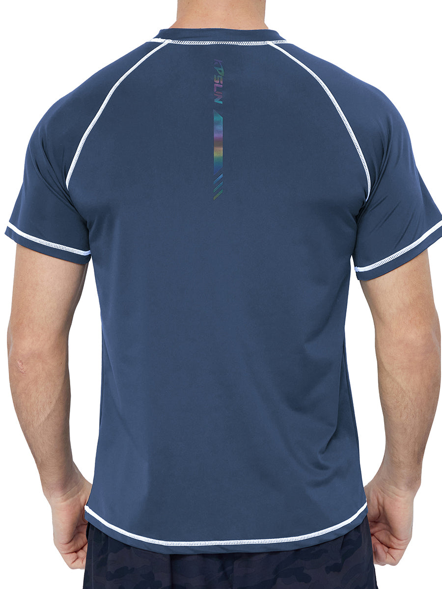 Men‘s Short Sleeve Swim Shirts