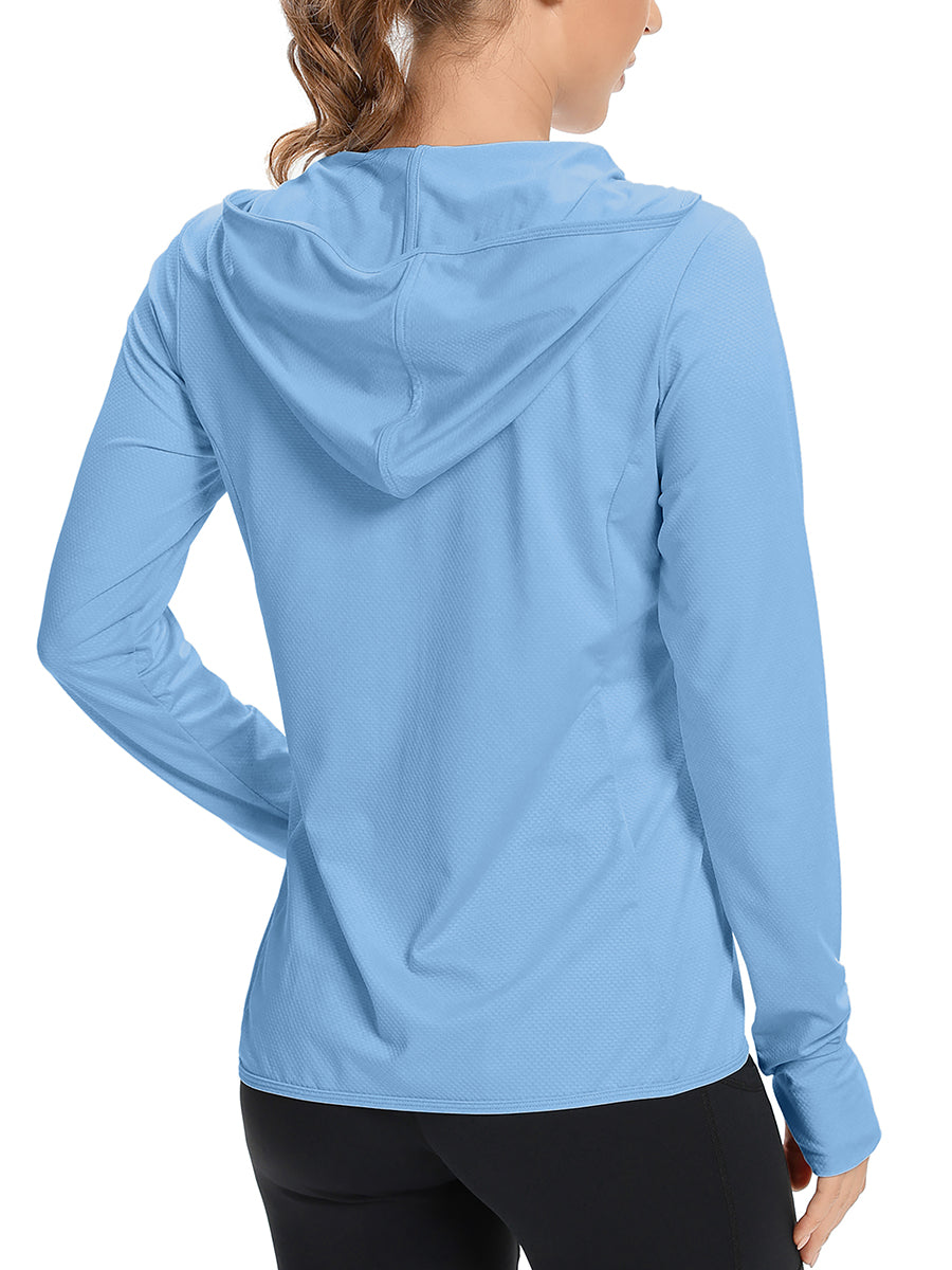 Women‘s UPF 50+ Zip Up Hoodie