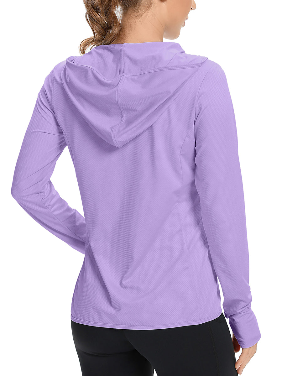 Women‘s UPF 50+ Zip Up Hoodie