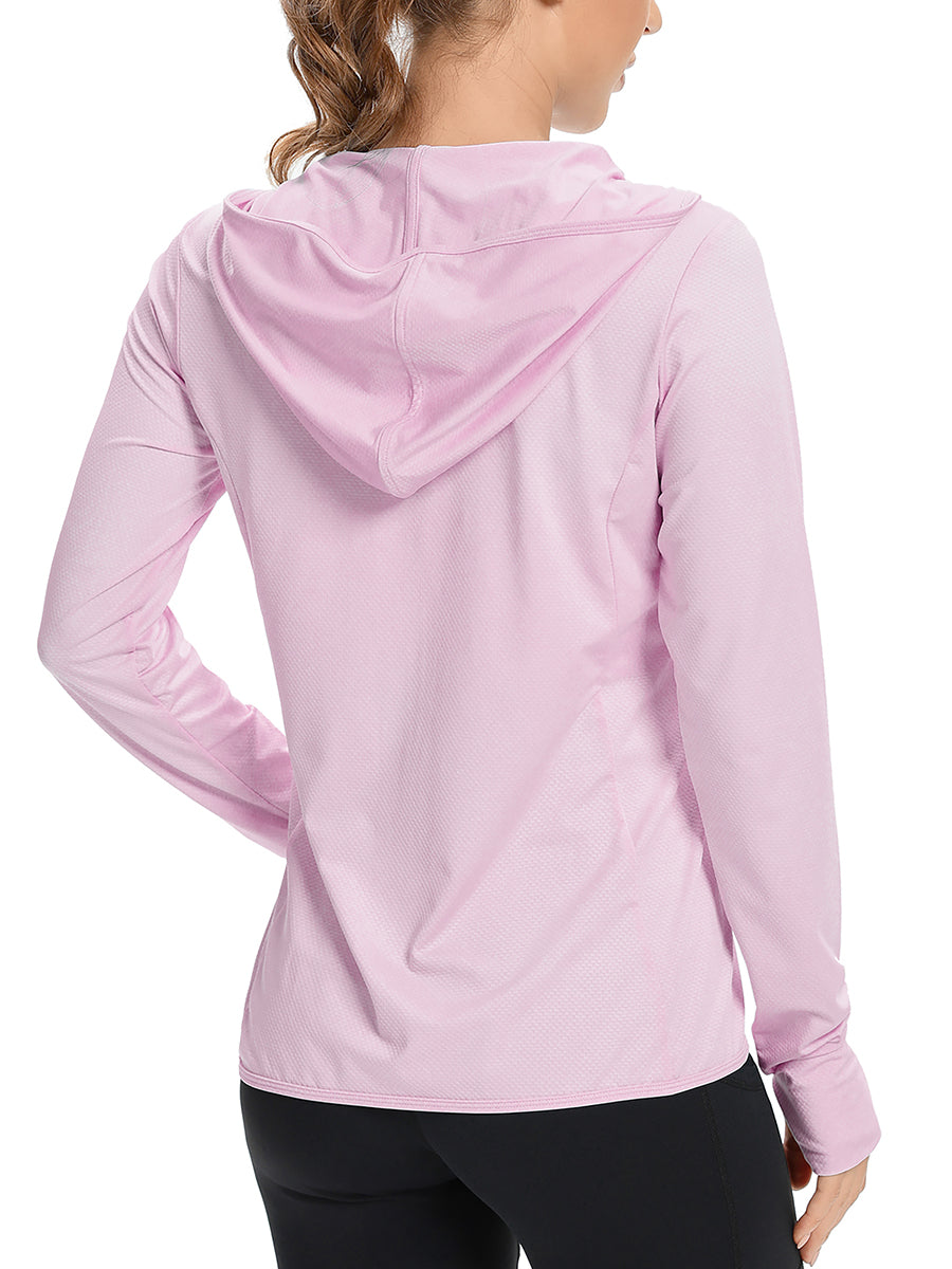 Women‘s UPF 50+ Zip Up Hoodie