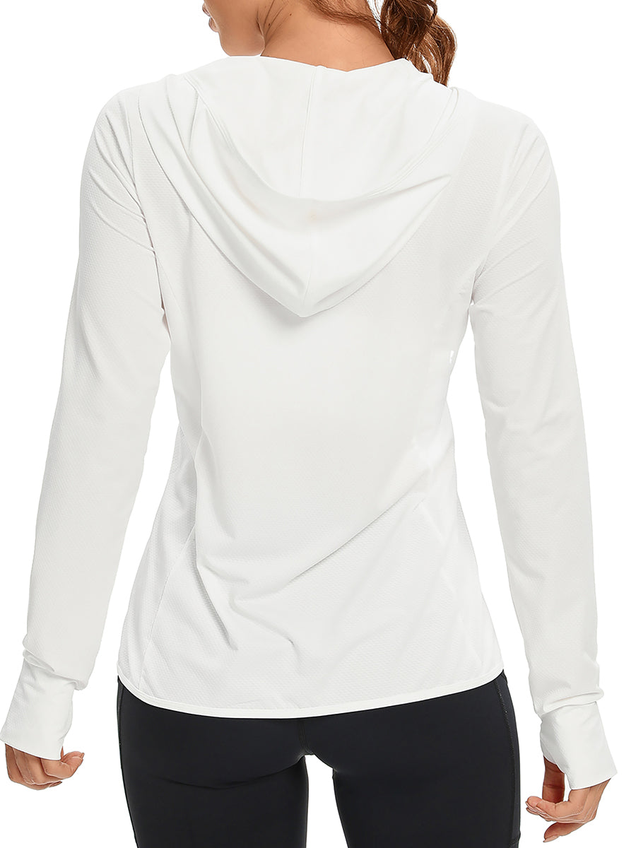 Women‘s UPF 50+ Zip Up Hoodie